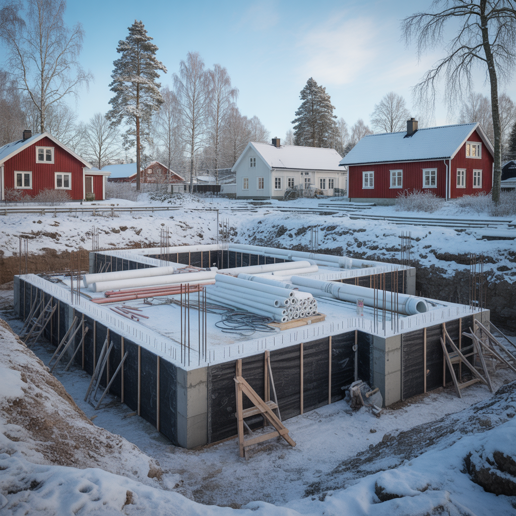 1.Vilka utmaningar kan uppsta vid markentreprenad i kalla klimat