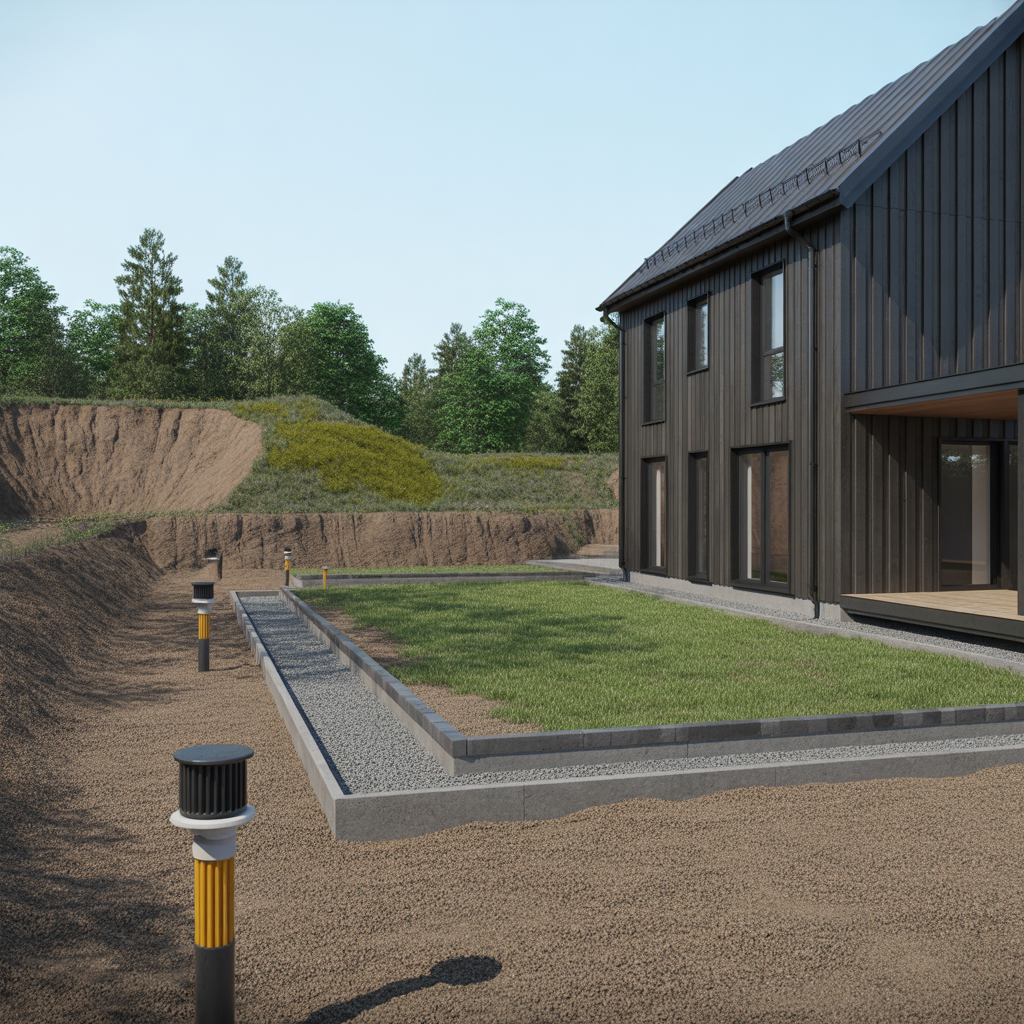 3.Hur sakerstaller du att markforandringar inte paverkar grundvattennivan